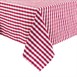Nappes rouges et blanches Mitre Comfort Gingham 