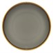Assiettes plates rondes Olympia Kiln grises 280mm