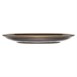 Assiettes plates rondes Olympia Kiln grises 280mm