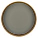 Assiettes plates rondes Olympia Kiln grises 230mm