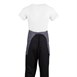 Tablier serveur court Whites gris anthracite