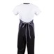 Tablier serveur col en V Whites gris anthracite