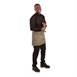 Tablier serveur court Whites marron clair