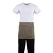 Tablier serveur court Whites marron clair
