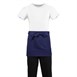 Tablier serveur court Whites bleu marine