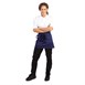Tablier serveur court Whites bleu marine