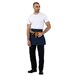 Tablier serveur Southside denim bleu et ceinture ocre