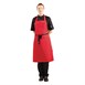 Tablier bavette Whites rouge