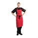 Tablier bavette Whites rouge