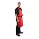 Tablier bavette Whites rouge