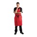 Tablier bavette Whites rouge