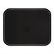 Plateau rectangulaire antidérapant en fibre de verre Camtread Cambro noir 45,7 cm