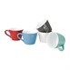 Mugs Aroma Olympia rouges 230 ml (lot de 6)
