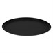 Plateau de service ovale fibre de verre antidérapant Camtread Cambro noir 60 cm