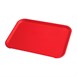Plateau en polypropylène Fast Food Cambro rouge 410 mm