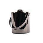 Seau à glace double paroi avec couvercle Olympia 1L gris titane