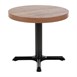 Plateau de table rond Bolero 60 cm effet bois vieilli