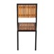 Chaises en acier et acacia Bolero (lot de 4)