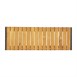 Bancs en acier et acacia Bolero 100 cm (lot de 2)