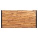 Table industrielle rectangulaire acier et acacia Bolero 180 cm