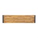 Bancs industriels en acier et acacia Bolero 160 cm (lot de 2)