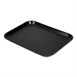 Plateau rectangulaire antidérapant en fibre de verre Cambro EpicTread noir 350mm