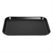 Plateau rectangulaire antidérapant en fibre de verre Cambro EpicTread noir 350mm
