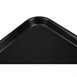 Plateau rectangulaire antidérapant en fibre de verre Cambro EpicTread noir 350mm