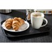 Plateau rectangulaire antidérapant en fibre de verre Cambro EpicTread noir 350mm