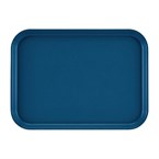 Plateau rectangulaire antidérapant en fibre de verre Cambro EpicTread bleu 350 mm