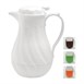 Pichet isotherme torsadé Olympia blanc 2L
