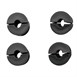 Roulettes pour tables inox Vogue (lot de 4)