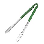 Pince de service code couleur Hygiplas 405mm verte