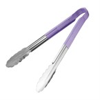 Pince de service code couleur Hygiplas 300mm violette
