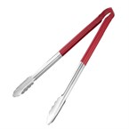 Pince de service code couleur Hygiplas 405mm rouge