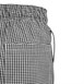 Pantalon de cuisine Whites Easyfit à petits carreaux noirs