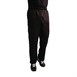 Pantalon de cuisine mixte traité au Teflon Easyfit noir