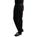 Pantalon de cuisine mixte traité au Teflon Easyfit noir