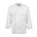 Veste de cuisine mixte blanche à manches longues Chef Works Calgary Cool Vent