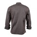 Veste de cuisine mixte légère à fermeture éclair Hartford Chef Works Urban gris graphite