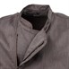 Veste de cuisine mixte légère à fermeture éclair Hartford Chef Works Urban gris graphite