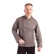 Veste de cuisine mixte légère à fermeture éclair Hartford Chef Works Urban gris graphite