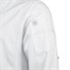 Veste de cuisine mixte légère à fermeture éclair Hartford Chef Works Urban blanche L