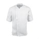 Veste de cuisine mixte légère à fermeture éclair Hartford Chef Works Urban blanche