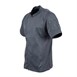 Veste de cuisine mixte légère manches courtes à fermeture éclair Springfield Chef Works Urban bleu encre M