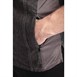 Veste mixte à boutons pression manches courtes Chef Works Tribeca denim noir