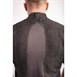 Veste mixte à boutons pression manches courtes Chef Works Tribeca denim noir