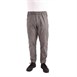 Pantalon de cuisine Works Urban Jogger 257 à fines rayures noires et blanches