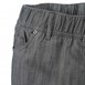 Pantalon de cuisine Works Urban Jogger 257 à fines rayures noires et blanches XL
