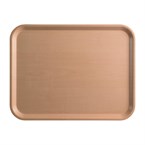 Plateau de service rectangulaires stratifié Mykonos Cambro bouleau